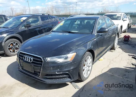 2012 Audi A6 3.0 Premium z USA, uszkodzony, nr VIN WAUHGAFC0CN083763